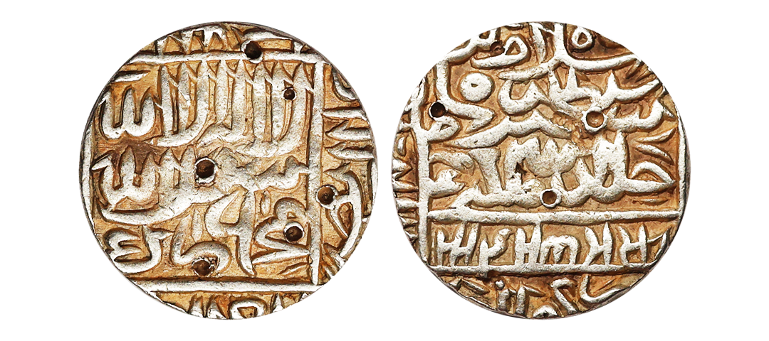 Delhi Sultan, Islam Shah Suri (AH 952-960, 1545-1552 AD), Silver Rupee, 11.36 gms, Gwalior