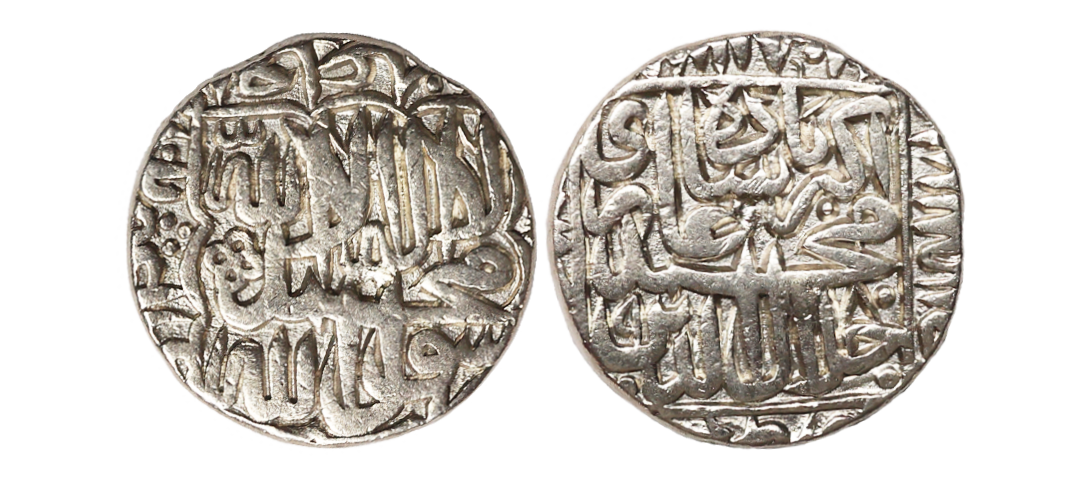 Akbar (AH 963-1014, 1556-1605 AD), Silver Rupee, 11.30 gms, Dar al khilafa Agra Mint, AH 9