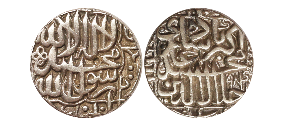 Akbar (AH 963-1014, 1556-1605 AD), Silver Rupee, 11.34 gms, Patna Mint, AH 984, KM #80.16,